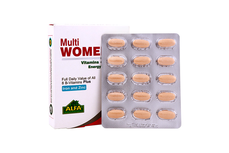 قرص مولتی وومن آلفا ویتامینز